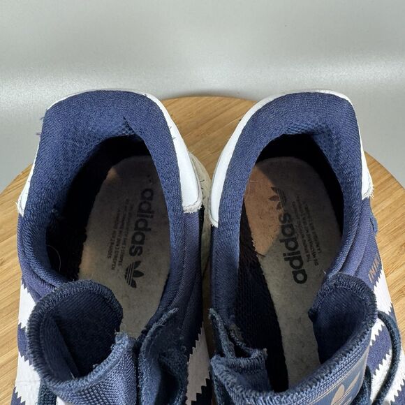 S Adidas Iniki Runner‎ Collegiate Navy 2017 Running Shoes Men's Sz 13 SNEAKERS - Picture 7 of 8